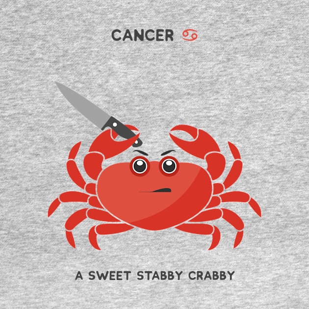 Zodiac - Cancer, A sweet stabby crabby by BoreeDome